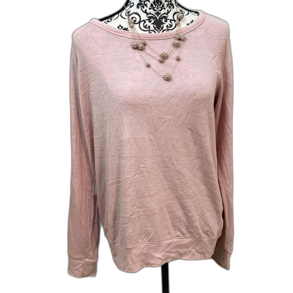Buffalo David Bitton Soft Pink Sweatshirt